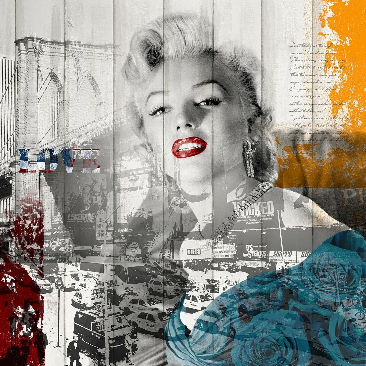 Marilyn Monroe Pop Art Wallpaper