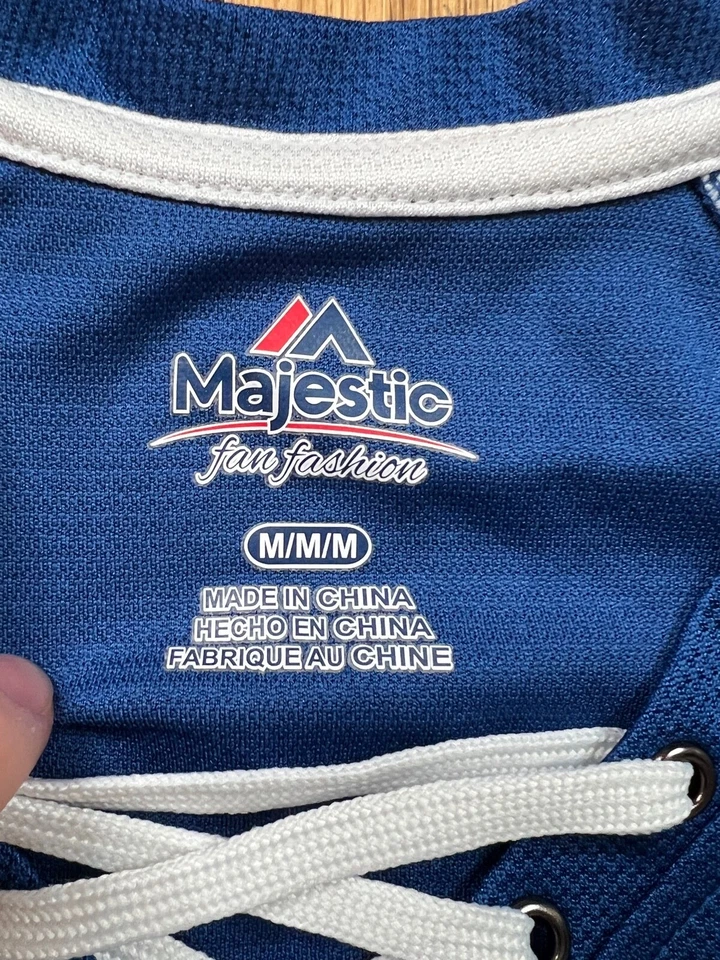 Camiseta de fútbol americano Majestic Colts para mujer mediana Andrew Luck #12 NFL adulto Foto 4 de 4