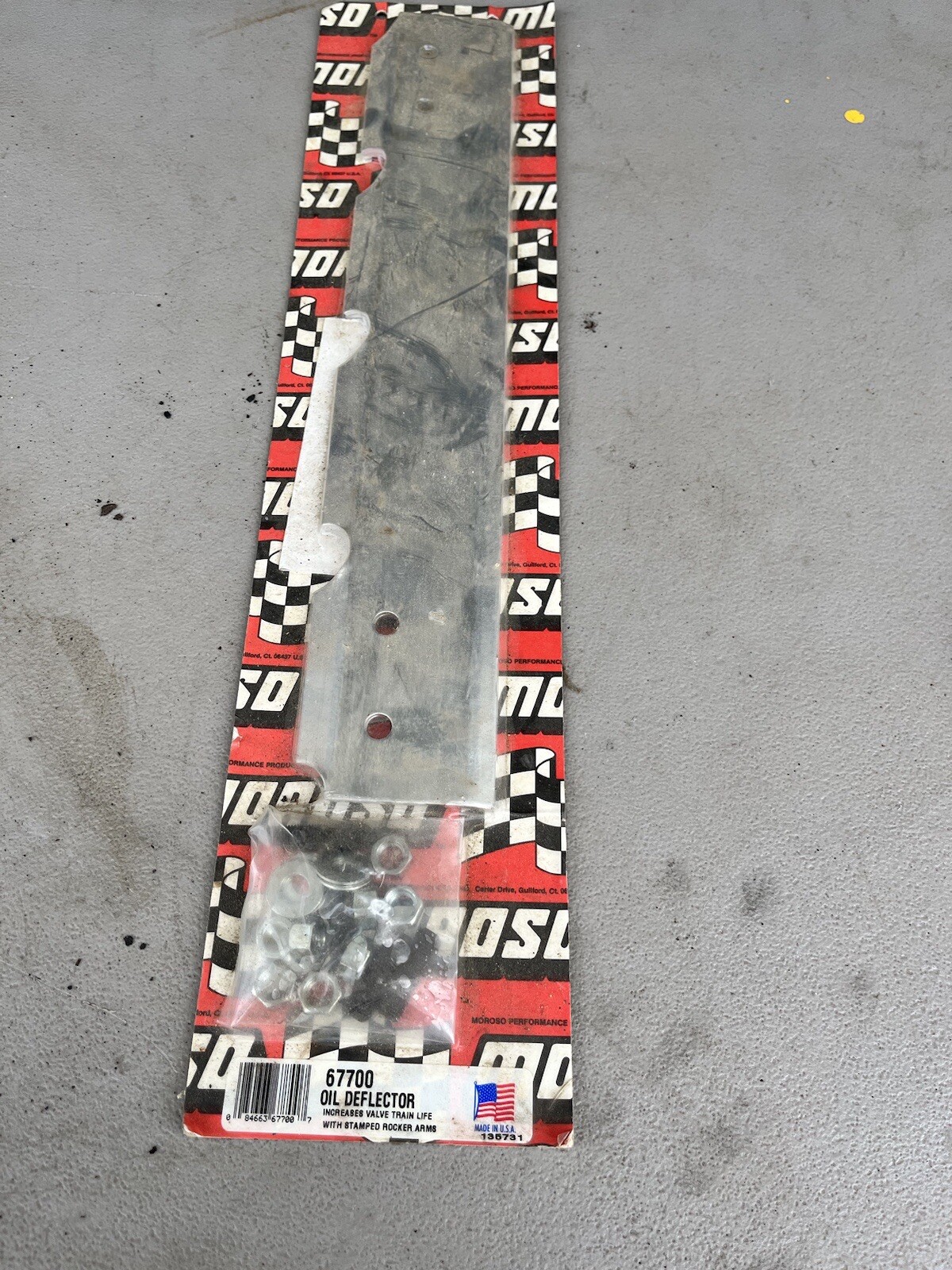 Chevy Small Block Rocker Arms Oil Deflectors | 6770 | Stamped Steel ...