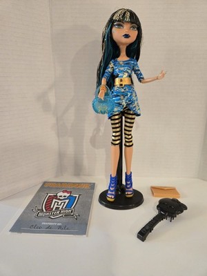 Monster High Cleo De Nile PICTURE DAY Doll Mattel 2012 Complete