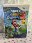 Super Mario Galaxy 2 (Nintendo Wii, 2010) Complete Manual & Inserts