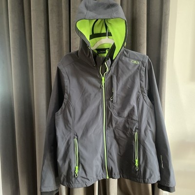Cmp Outdoor Jacket Functional Transition Jacket Dark Grey Hood Thinsulate  XXL