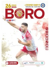STEVENAGE v STOCKPORT COUNTY 9 May 2026 EFL League One S FINAL OFFICIAL 32 pages