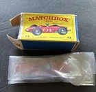 Vintage Matchbox Series - 73 Ferrari Racing Car -  A Lesney Product