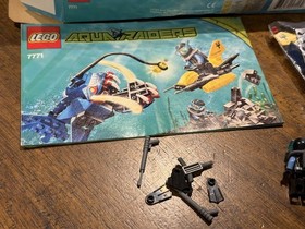 LEGO Aqua Raiders: Angler Ambush (7771) Manual and Box Included