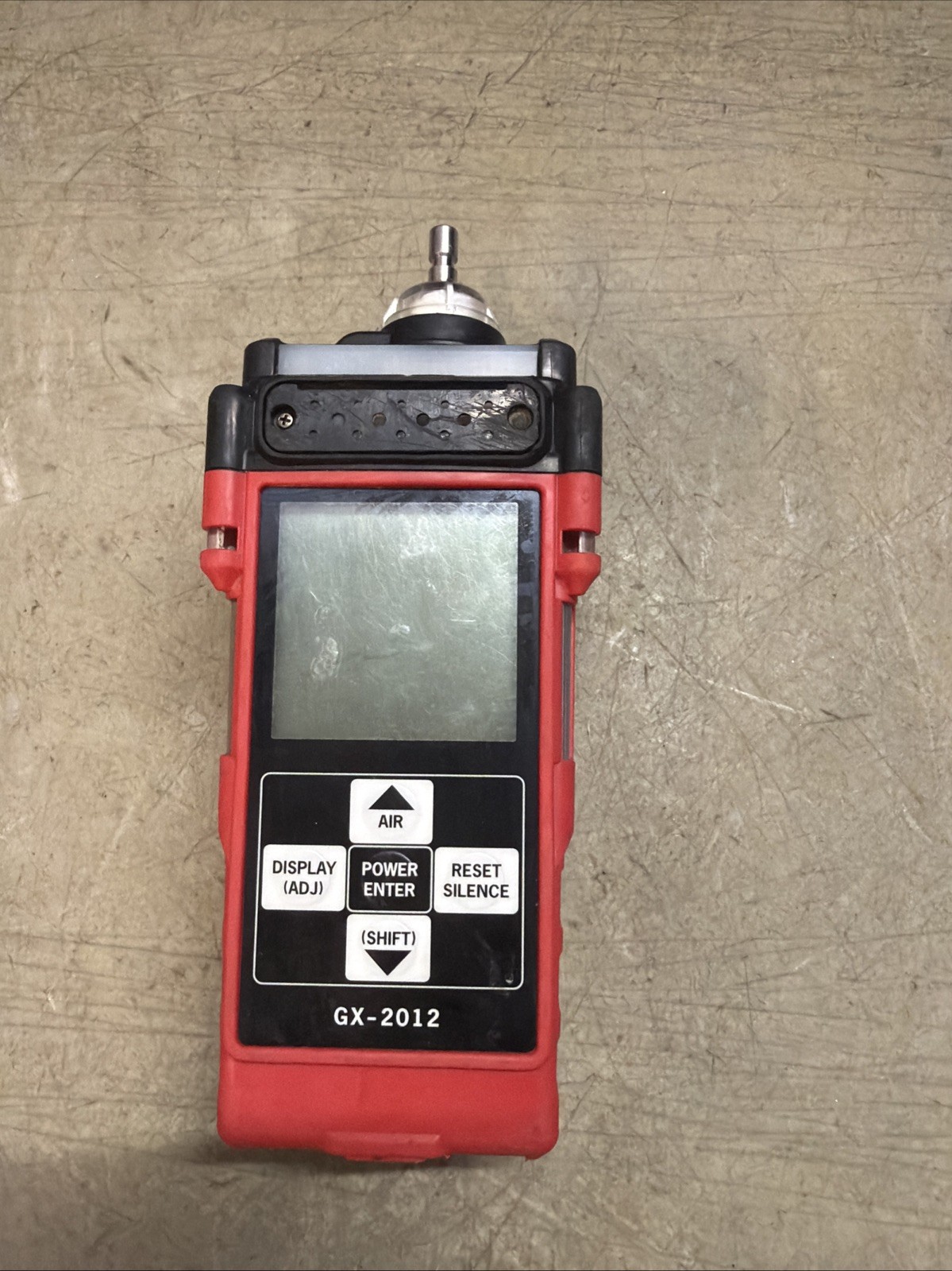 RKI GX-2012  gas air monitor and leak locator Multi-Gas Detector LEL/O2/H2S/CO
