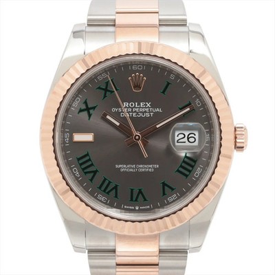 Rolex Datejust 41 126331 PG×SS PG×SS AT Slate dial oyster bracelet