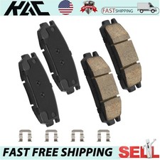 Rear Ceramic Brake Pads For 2007-2017 Chevrolet Equinox 2010-2017 GMC Terrain