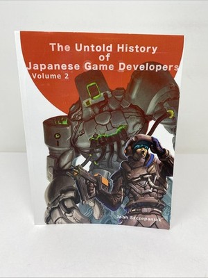 Untold History Japanese Game Developers Vol 2 Monochrome Paperback Clean Pages