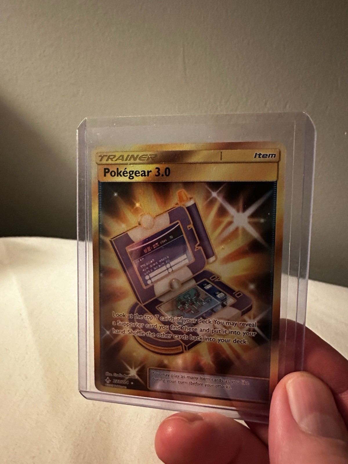Pokégear 3.0 Gold Secret Rare 233/214 Unbroken Bonds – Pack Fresh NM/MINT