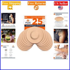 25 Pack Waterproof Adhesive Patches for Libre 1-3 Plus, Guardian, Stelo, G7...