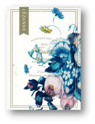 Cézanne Playing Cards - Flowers Rococo Poker Spielkarten Kartenspiel