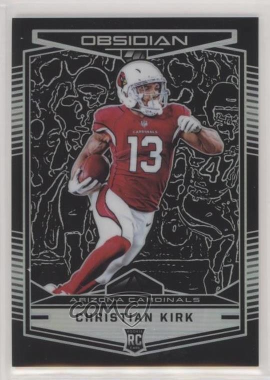 2018 Panini Obsidian 9/100 Christian Kirk #113 Rookie RC 2x0