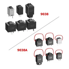 Relay Bypass Switch Tester 9038/9038A Kit Fuel Pump Scan Tool 6-Pack Black USA
