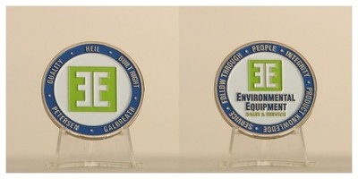 Environmental Equipment Heil Petersen Galbreath Service Challenge Coin  3#H