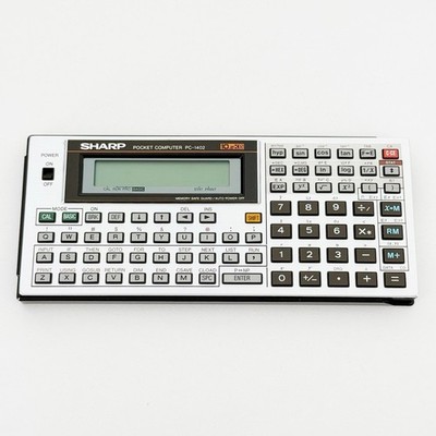 Sharp PC-1402 Pocket Computer Programmierbar Taschenrechner