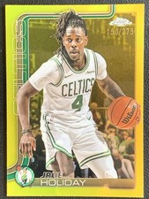 Jrue Holiday 2025-26 Topps Chrome Yellow Refractor Base /275 #46