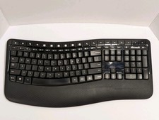 Microsoft Wireless Comfort Keyboard 5050 Black Model 1728 No USB/Dongle As-is