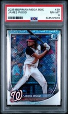 2025 Bowman Chrome - James Wood #29 Mega Box Mojo Refractor (RC)
