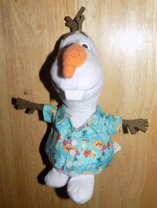 DISNEY FROZEN`S OLAF WEARING HAWAIIAN SHIRT MINI-PLUSH TOY