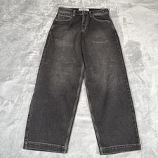 Jeans Hollister Baggy Skater Uomo 30x32 (Adatto 30x29) Gamba Dritta Stile Y2K
