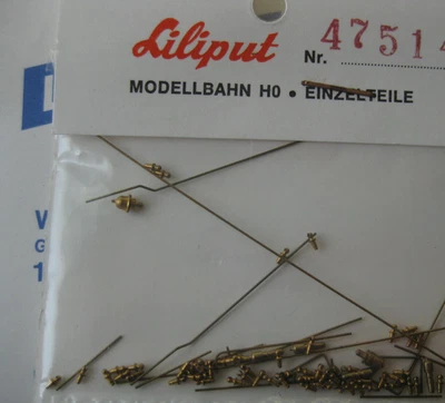 LILIPUT # 47512 Teilesatz Messing Griffstangen, für Lok BR 75 NEU