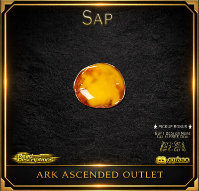 Sap-Ark Survival Ascended PVE-Resources-ASA XBOX/PS5/PC-Official-AAO