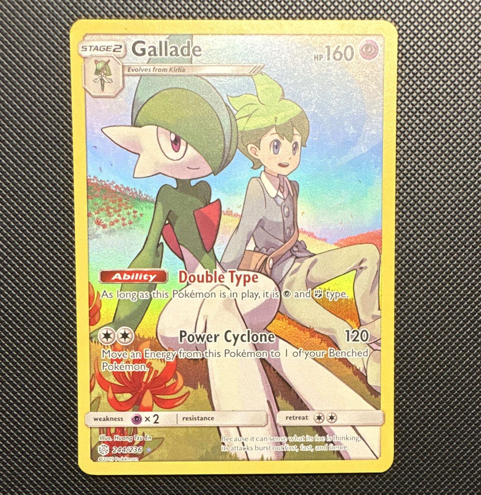 The Pokémon Company Gallade 244/236 Sm-Cosmic Eclipse Secret Rare Full Art Holo