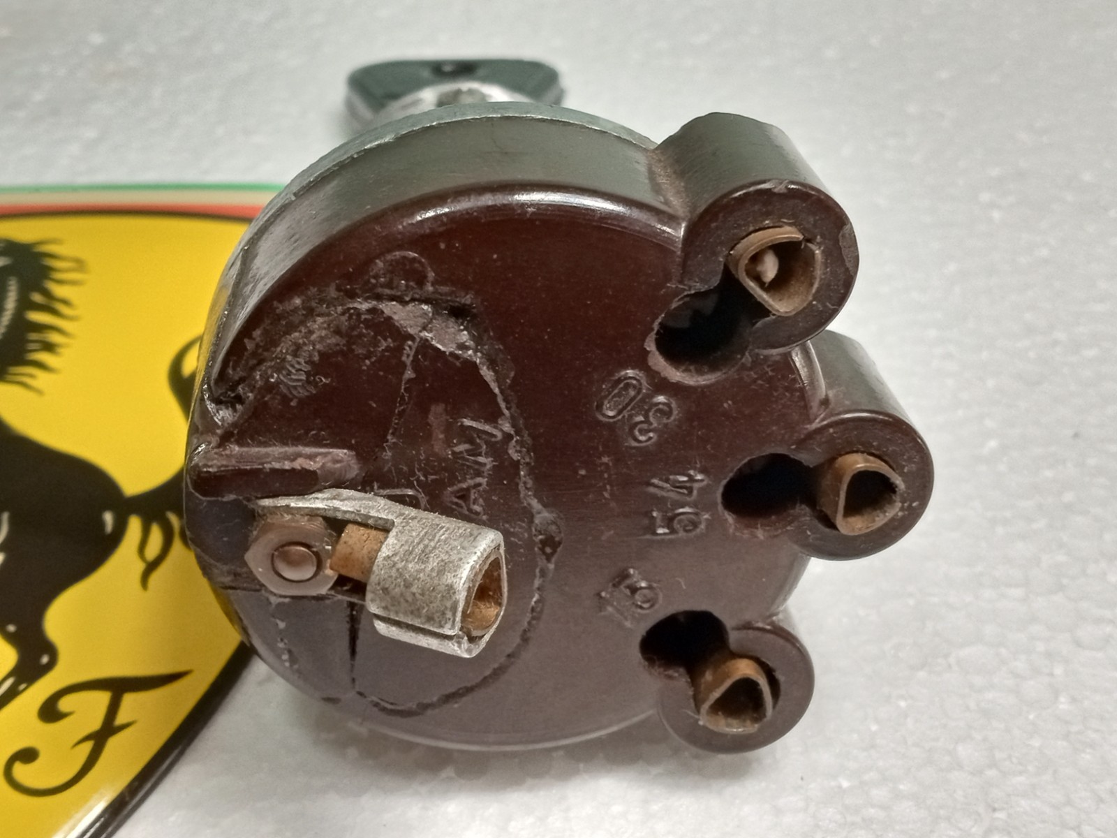 Ferrari 250 Ignition Switch Parts_Housing_Lock Cylinder_Torino CEAM Key Blank