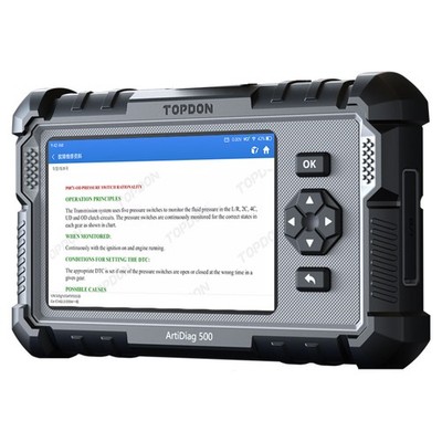 2026 TOPDON AD500 OBD Car Diagnostic Scanner Tool Code Reader Check Engine ABS