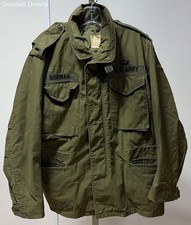 Vintage Military Vietnam US Army M-65 Field Jacket Size Small Short OG 107