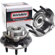 Pair Front Wheel Bearing Hub for 2006 - 2008 Dodge Ram 2500 3500 4x4 4WD 8LUGS