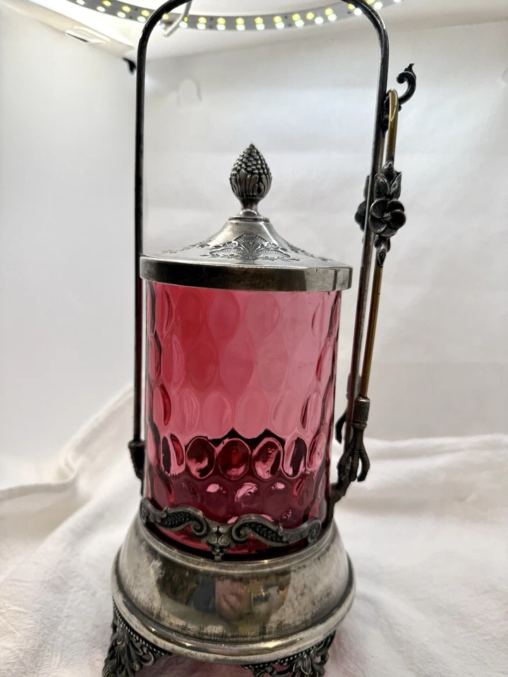 Antiguo ricino victoriano de arándano Coindot encurtido Foto 2 de 4