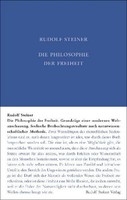 Die Philosophie Der Freiheit Rudolf Steiner