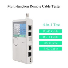 4 in 1 Multi-function Universal Network Cable Tester Test Tool for RJ11/RJ45/USB