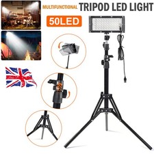 Portable Stand LED Work Light Job Site Light For Workshop Garage Construction.