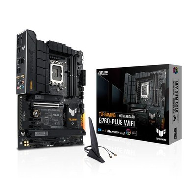 ASUS TUF GAMING B760-PLUS WIFI Intel B760 LGA 1700 ATX motherboard, Ready for...