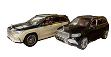 1:24 Mercedes Benz Maybach GLS600 Car Model with Light and Sound Openable Doors