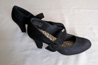 American Eagle Women's Black Dress Heels Size 6 1/2 Pumps Shoes 2 3/4" Heel — photo 7