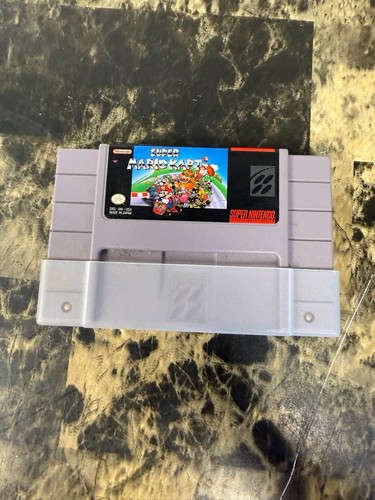 Super Mario Kart mit Handbuch Anleitung (Super Nintendo SNES, 1992) Original - Bild 4 von 9