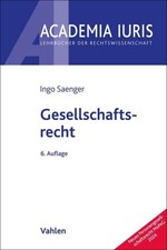 Ingo Saenger | Gesellschaftsrecht | Taschenbu...