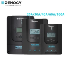 Renogy MPPT Solar Charge Controller 20A/30A/40A/60A/100A 12V/24V/36V For Solar