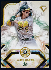 Topps BUNT 2025 Topps Diamond Icons Rookie Jacob Wilson. The Athletics DIGITAL