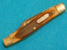 CUCHILLO DE COLECCIÓN SCHRADE EE. UU. 8OT ANTIGUO GANADERO CUCHILLOS CAZADOR UTILITARIO SUPERVIVENCIA