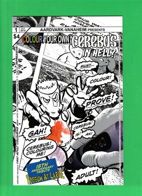 Colour Your Own: Cerebus in Hell? #1 (2019) | Aardvark-Vanaheim/Ind. | 9.6 (NM+)
