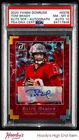 2020 Panini Donruss Elite Series Autograph Tom Brady AUTO 5/5 PSA 8 NM-MT POP 1