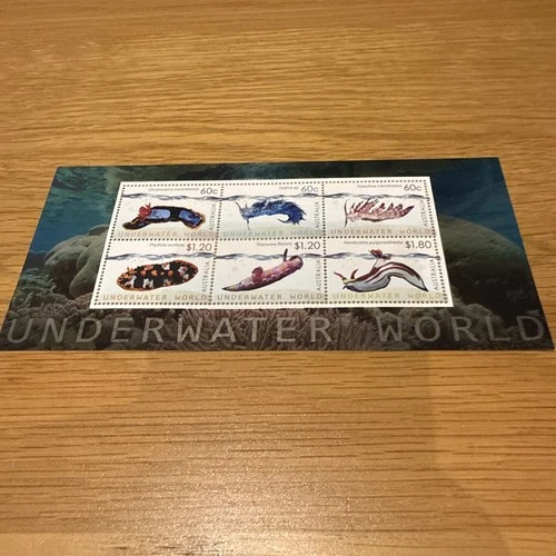 2012 FDC Australia. Underwater World. Mini-sheet.