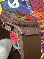 Hublot Big Bang 44mm Chocolate Ceramic Chronograph 301.CC.3190.RC Full Set 14