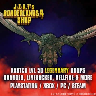 Borderlands 4 KRATCH LEGENDARY GEAR DROPS, ITEMS, GUNS  PC-PS-XBOX 