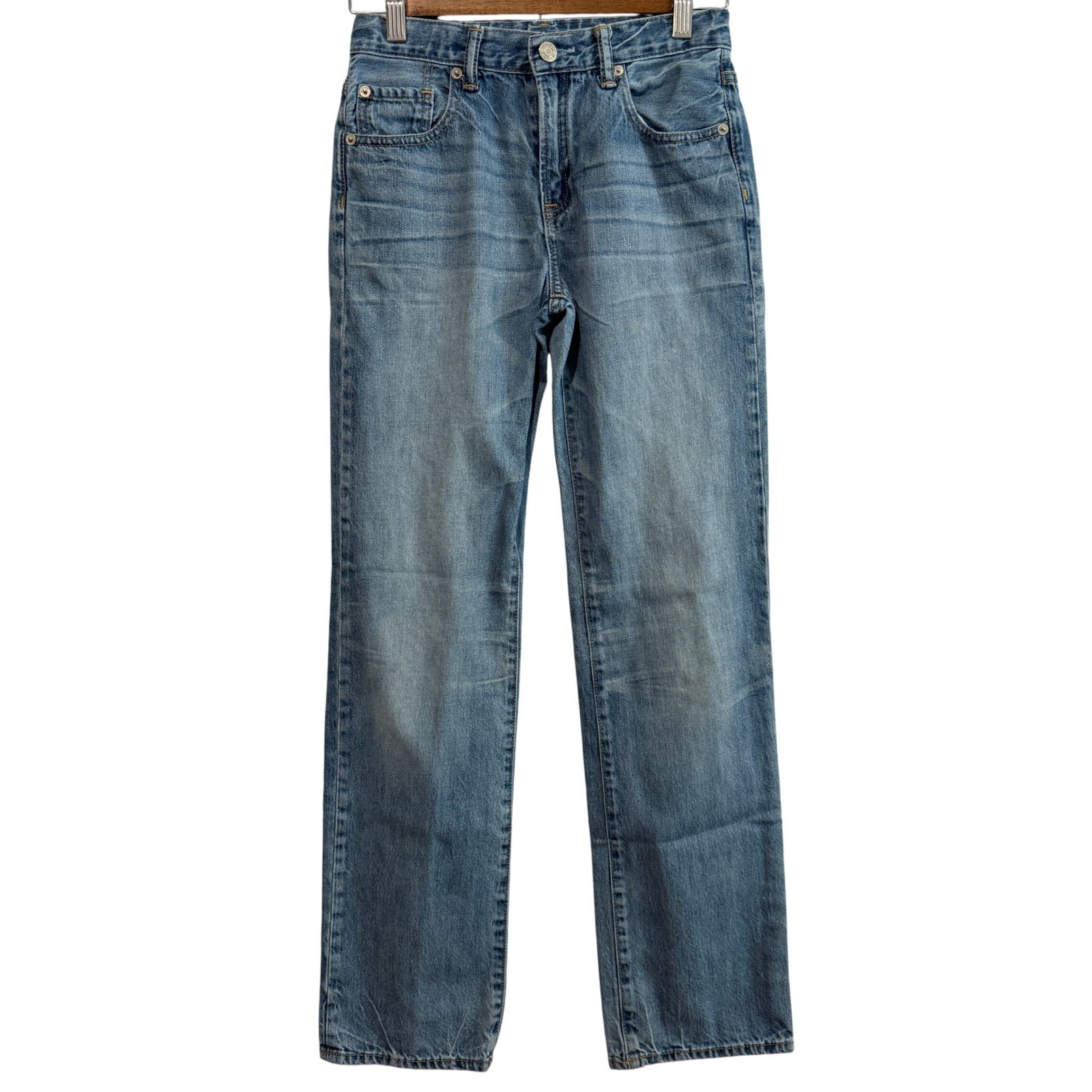 Gap Kids 1969 Original Denim Jeans Medium Wash Slim Fit Size 16